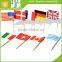 Decorations Party Supplies Food Picks cake decoration Wood Flag toothpick for party