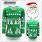 fashion unisex cheap jacquard christmas sweater