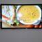 Wall mounted 55in supermarket indoor video advertising lcd display