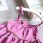 Children Frocks Designs Wholesale Baby Clothes Suspenders Breathable Girl High Waist Dress
