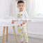 S33607W Children autumn pajamas 100% cotton childrens clothing sets