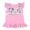Best Selling Assorted Color Breathable Summer Design 100% Cotton Printed Baby Tops/ Girl Shirts