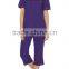 2017 Summer Collection Cotton and Modal Blend Women Pajamas Sleepwear Set with Coral Piped Trims