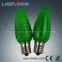 Ultra low retail price for 10th anniversary E17 base strwberry christmas lights with patent certificate,3-year warranty