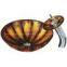 .tempered glass sink,bathroom basin,bathroom sink,vessel sink