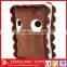 3D stuffed pillow chocolate wafer with sweet candy smell