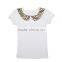 New Design The United States girls little mermaid t shirt with high quality