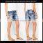 Ladies Boyfriend Super Ripped Denim Short Denim Jeans Shorts