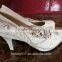 high quality pointed fashion high heel shoes laser pumps glitter wedding dress shoes women WS045