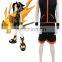 Fantasia Anime Lolita-Best Quality Shaman King Yoh Asakura Shaman Fighting Uniform Short Anime Cosplay Costumes C0391