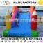 mini indoor inflatable pencil theme slide jumping castle for kindergarten