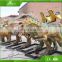 High quality Animatronic Dinosaur Walking Animals Kiddie Rides