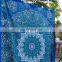star Mandala Tapestry Elephant Wall Hanging Indian Hippie Dorm Tapestries Bedspread Ethnic Decor Art Blue