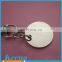 Promotional Metal Trolley Token Coin Keychain/metal coin holder keychain