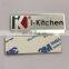 customized kitchen metal Hardware logo plate