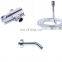 Bathroom High Pressure Rainfall  3-way 2 in 1 Shower Head and Handheld Shower Combo with water filter