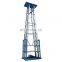 7LSJLII Shandong SevenLift mobile dual mast climbing vertical aluminum trailing hydraulic aerial man work lift platform