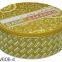 Gift Tin Box Food Grade Healthy Round Cookie Tin Box