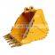 Mini Wheel Excavator EW50 EW55 EW60C EW70 Bucket Volume 0.2CBM Customized 0.1CBM Bucket
