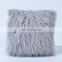 Decorative New Luxury Series Merino Style Fur Throw Pillow Case Cushion Cover