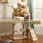 China wholesale Huge Size Cat Tree House Cat Climbing Frame With Scratching Post and Stairs