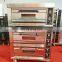 Commercial Bakery Equipment industrial Single Deck Gas Oven pizza baking oven
