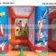 3 in 1 inflatable carnival games inflatable football toss game