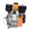 Horizontal 6.5HP Air Cooled Diesel Engine for Sale