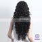 South Korea high temperature wire new popular long dark brown lace wig