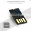 various capacity high speed micro metal udp chip flat USB flash drive/memory stick souvenir