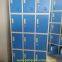 Durable Storage Furniture Gym Locker/Staff Locker/Steel Locker Blue and gray color 6 door