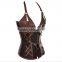 Hot Selling Wholesale Plus Size S-6L Sey Deep V Neck Halter Steampunk Corsets and Bustiers L L L 4L 5L 6L Thong Women Lingerie B