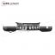 3S G20 glossy black material rear diffuser with Rear middle 340 middle diffuser fit for g20 mp style rear lip
