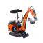 The Small Portable smallest mini excavator Mini Bagger Excavator for Sale 0.8T Price