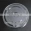 98mm disposable PET dome lid with/without hole,flat lid with/without hole,disposable plastic lid ,straw used lids