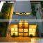Netherlands Beach Residence building model, Miniature model house for real estate