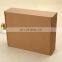 Custom logo printing Brown corrugated mailer box, Kraft paper box