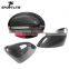 Carbon Fiber Side Door Mirror Cover Trims for Jaguar F-type 13-16