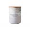 luxury marble empty ceramic sugar salt coffee bean tea candle canister jar with lid