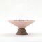 modern morandi color home decor wedding snake ceramic chocolate plate for fruit