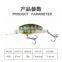 Hot Selling New Product 87mm 16g  Crank Lures With 3D eyes