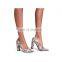 Design Pointed Toe High Heel Pumps Sandals Shoes Women Dress Shoe Print Ladies High (5cm-8cm) Spike Heels D'orsay Pumps PU PK