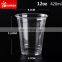Disposable plastic drink cup lid with spiral straw