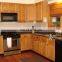 classic traditional dark solid wood furniture larder unit shaker cabinet kitchen