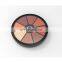 Circle Makeup Round Box Packaging Vegan 8 Colors Eyeshadow Palette Cardboard Gift Packaging ODM