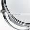 2020 beautiful Girls bathroom double face 360 degree rotate 1x 2x magnify stand up table makeup mirror