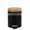 New design concept of 2021 wooden cover iron black cushioning household pedal bin