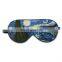Adjustable Band Silk Sleep Eye Mask Leopard Print Night Eyeshade Sleeping Blindfold