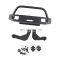 4x4 Offroad Auto parts Front Bumper for Suzuki Jimny 1998-2017 Car Accessories Black Steel Bumper Guard