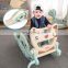 New Design Multifunctional Children Indoor Ride on Toy Plastic Rocking Horse Slide for Baby